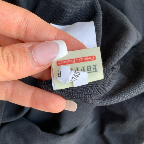 FERRARI Scuderia Official Pique Black Classic Polo Shirt Cotton Men’s SZ Medium - Picture 8 of 16